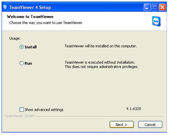 TeamViewer Setup 1