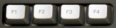 Keyboard function keys